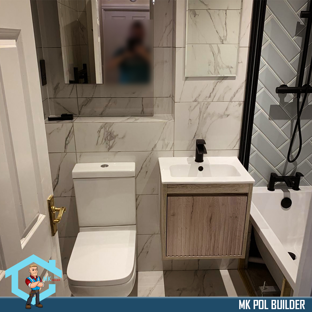 Completed High Wycombe bathroom renovation overview